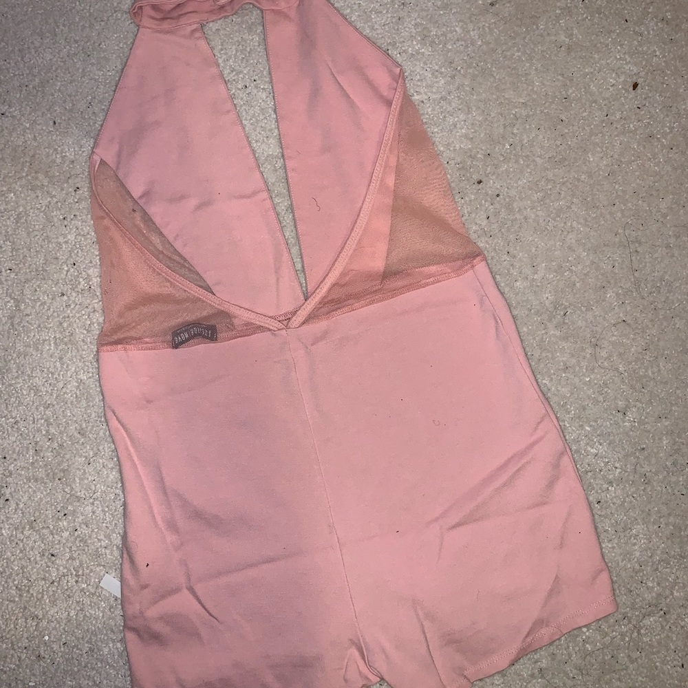 Halter Romper Fashion Nova- worn once size large